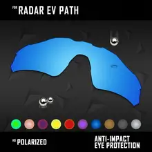 OOWLIT Lenses Replacements For Oakley Radar EV Path OO9208 Sunglasses Polarized- Multi Colors