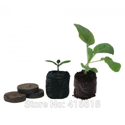 Jiffy Peat Pellets 90pcs 25mm Seed Starting Plugs Starter Pallet Soil Block Pots 