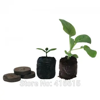 

90 Count 25mm Jiffy Peat Pellets Seed Starting Plugs Seeds Starter Pallet Seedling Soil Block Professional Easy To Use