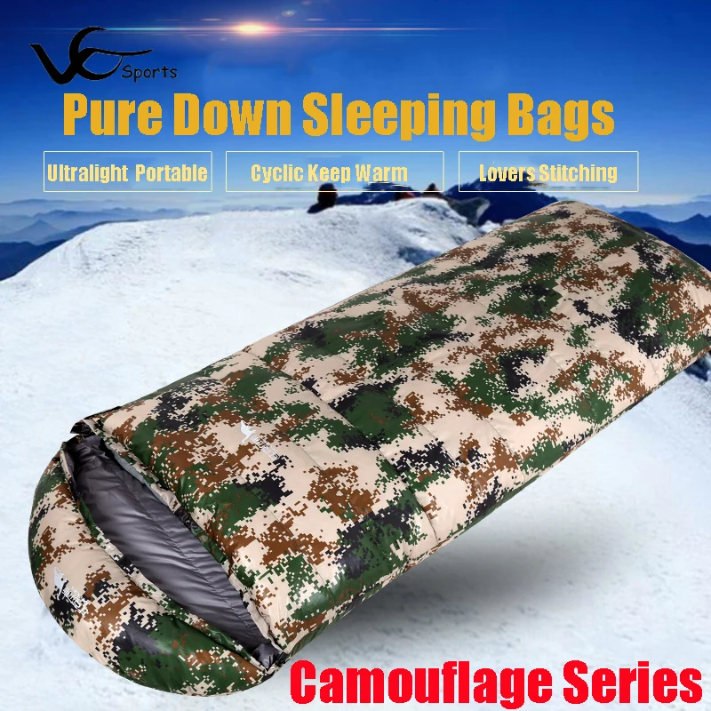 Beckles армейский спальный мешок для кемпинга, уличные сверхлегкие военные спальные мешки с утиным пухом, зимние водонепроницаемые спальные мешки saco de dormir 1000 г