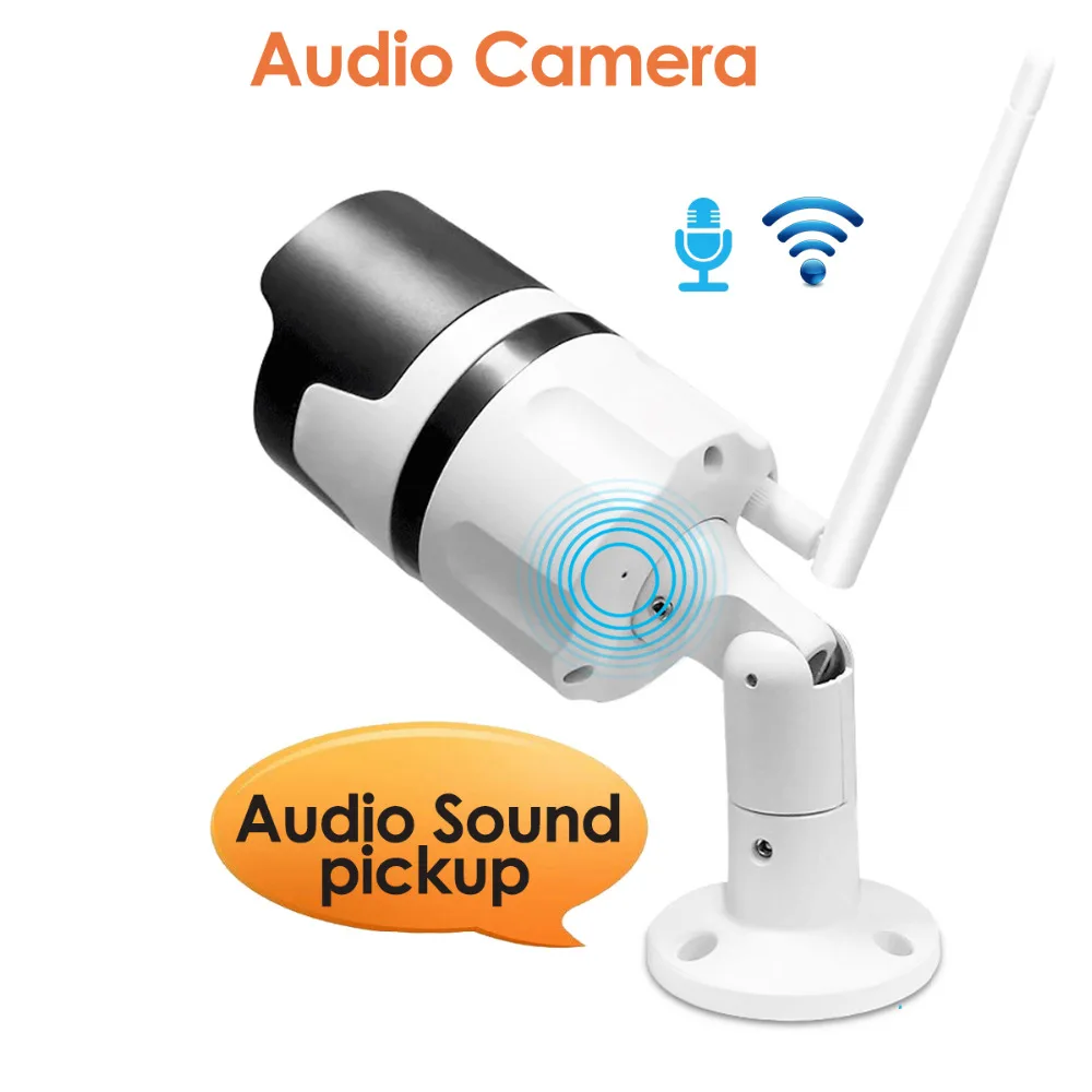  8CH conversazione audio HD Wireless NVR Kit P2P 1080P Indoor Outdoor Visione Notturna di IR di Sicu