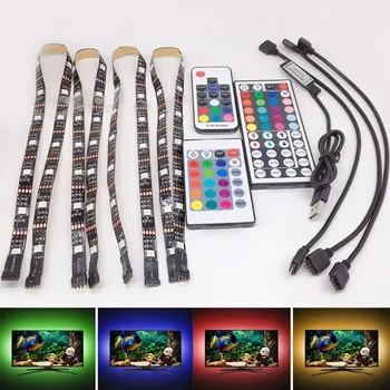

DC12V 1M 5M SMD 5050 RGB white Waterproof 300LED Flexible 3M Tape Strip Light