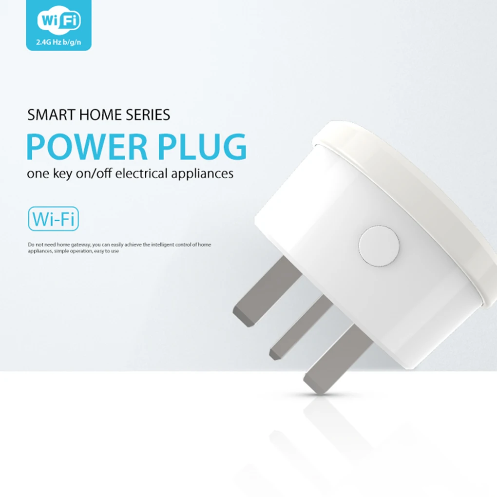 

NEO Coolcam UK Plug Smart Socket Wireless Mini WiFi Switch with Timing Function Support Amazon Alexa Google Home