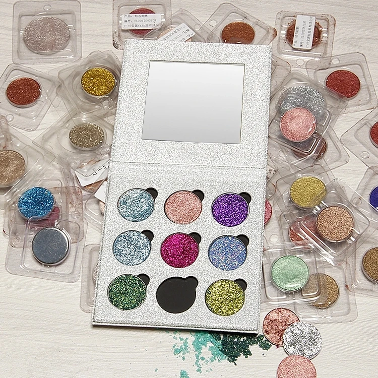 cosmetic glitter eyeshadow