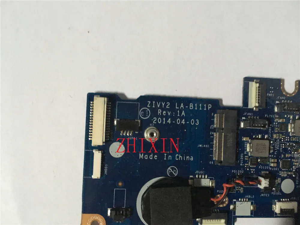 yourui For Lenovo Y70-70 Laptop Motherboard ZIVY2 LA-B111P 5B20H22933 With i5-4210HQ Processor GTX