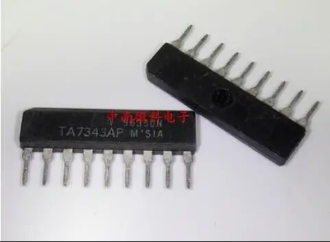 10 шт TA7343AP TA7343 SIP-9 | Электроника