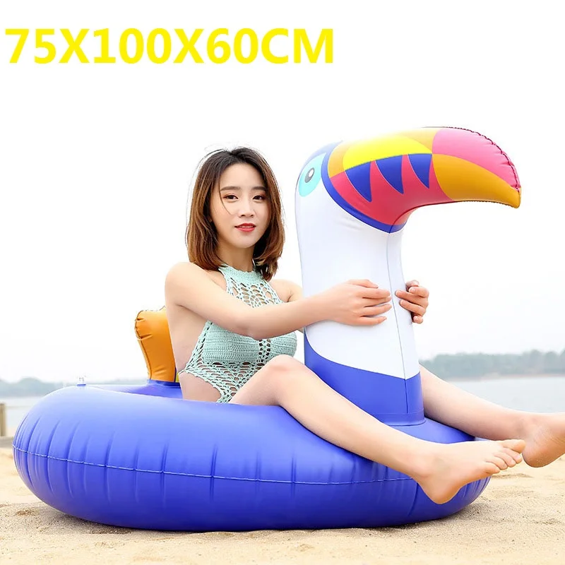 Giant-Inflatable-Flamingo-Pool-Float-Pink-Ride-On-Swimming-Ring-Adults-Children-Water-Holiday-Party