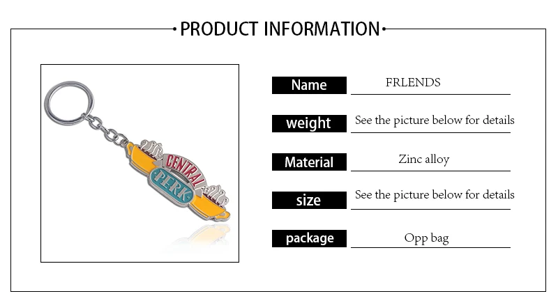 Американский ТВ-шоу брелок с дизайном «друзья» центральный Perk кофе кулон времени брелок для лучшего друга автомобиля брелок llavero ювелирные изделия подарок
