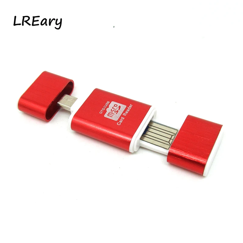 Мини OTG кард-ридер высокоскоростной USB 2,0 карта памяти TF адаптер USB считыватель комплект подключения для компьютера Android мобильный телефон