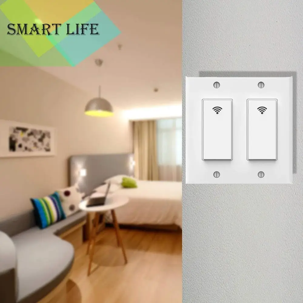 gosund 15a smart wifi light switch with remote control and timer
