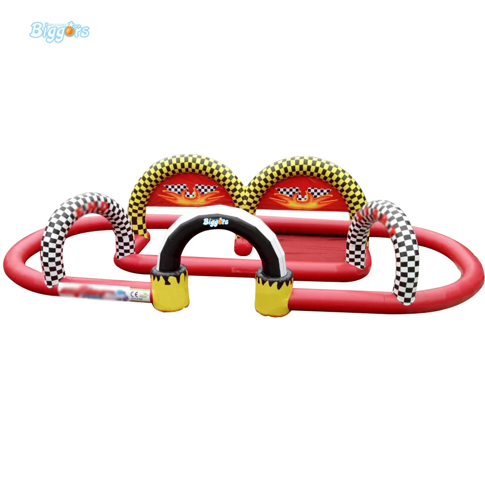 

Sea Shipping Factory Price Inflatable Race Track Inflatable Zorb Ball Race Track For Promotion