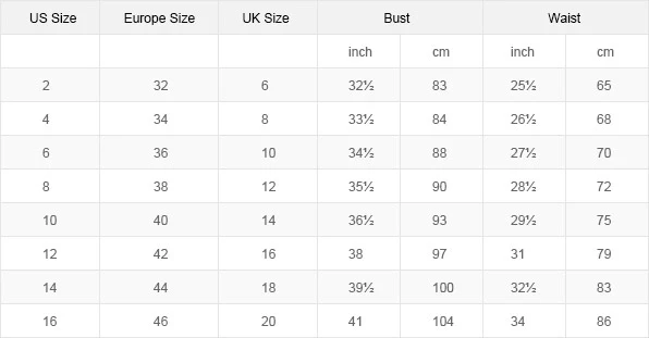 Dress-Size-Chart