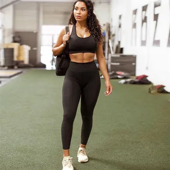 

Colors High Waist Seamless Leggings For Women Solid Push Up Leggins Athletic Sweat Pants Sportswear Fitness Leggings
