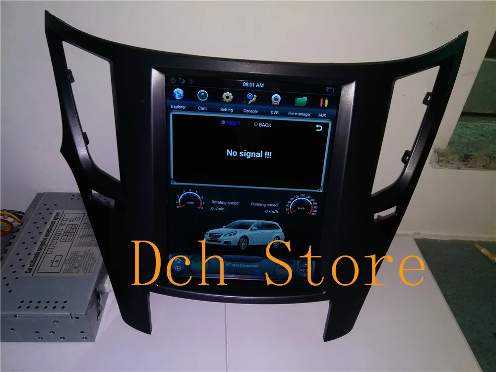 10,4 дюймов Tesla стиль Android 8,1 автомобильный DVD gps навигация для Subaru Legacy Outback 2010- PX6 CARPLAY стерео радио ips 4G ram