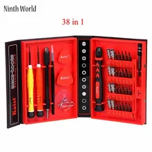 38 in 1 multitul mobile phone magnetic crewdriver set disassemble tool for Iphone Lenovo Asus notebook diagnostic-tool