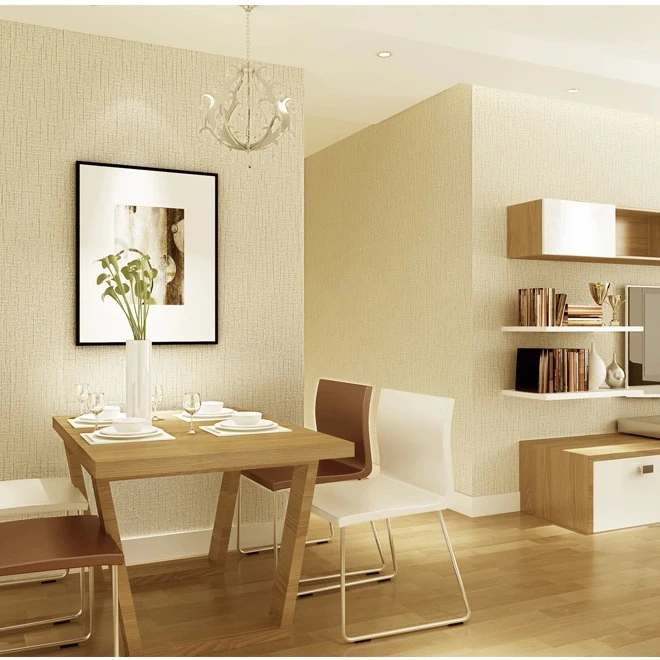 Behang moderno revestimientos de paredes decoración del hogar paja