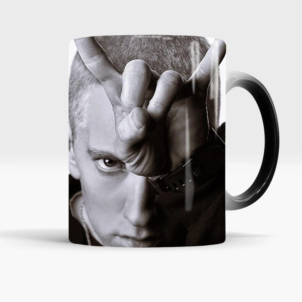 Eminem Волшебная кофейная чашка кружка пивной чай керамическая чашка теплообмен цвета творческие подарки