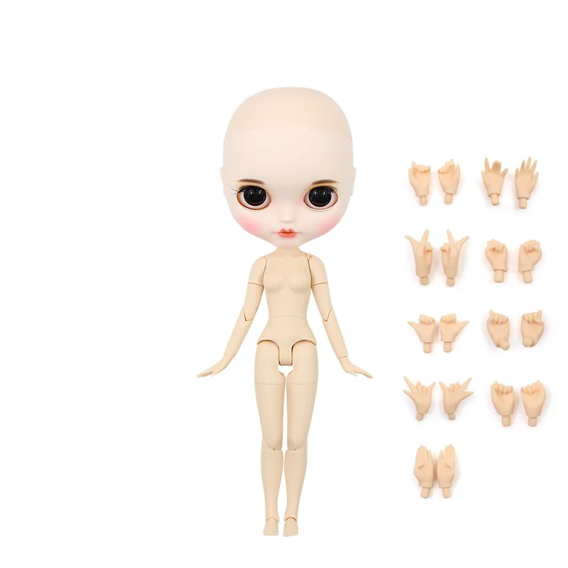 Ледяная фабрика Blyth кукла DIY BJD рисованная рука совместное тело белая кожа игрушки