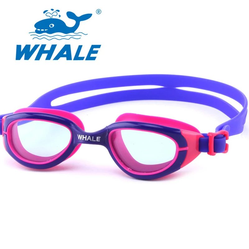 Whale baby swim ming водонепроницаемые очки для плавания детские противотуманные УФ-защитные силиконовые очки для плавания детские очки для плавания