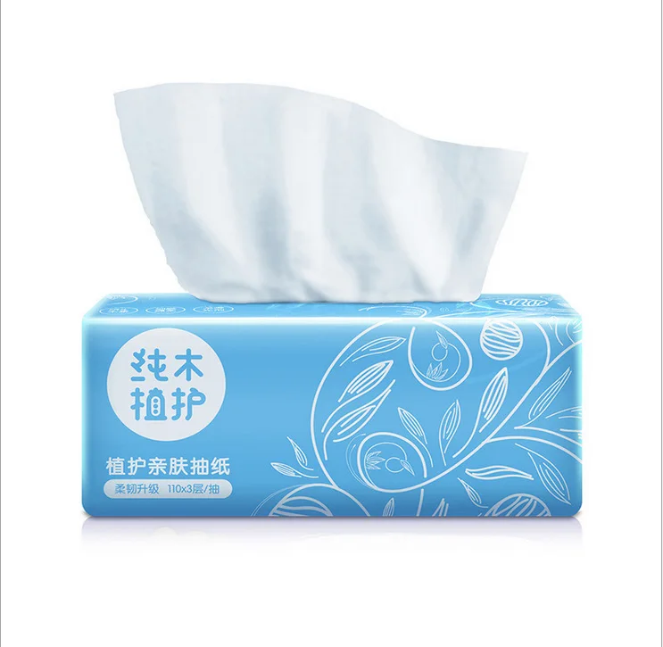 10pcs Tissue paper extractable napkin paper Facial Tissue 128*175mm 3