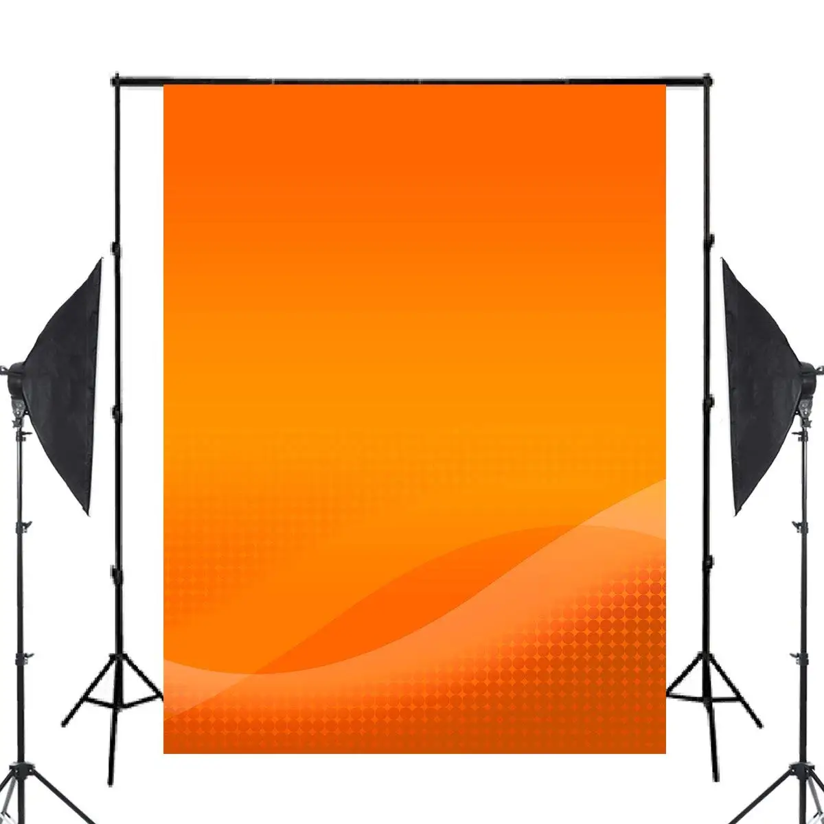 5x7ft абстрактный оранжевый фон для фотосъемки обои фотостудии реквизит