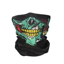 Yimistar #4022D Bicycle Ski Skull Half Face Mask Ghost Scarf Multi Use Neck Warmer COD