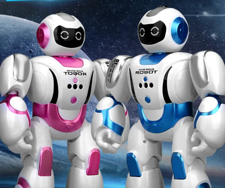 

2018 New Solar charging programmable dancing remote robot can record robot 2 colours