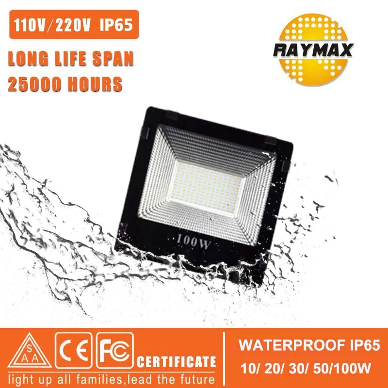 Светодиодный прожектор затемнения Ip65 10 w 20 w 30 w 50 w 100 w 200 w 300 w водонепроницаемый 220 v фонарь-рефлектор Led ультра яркие