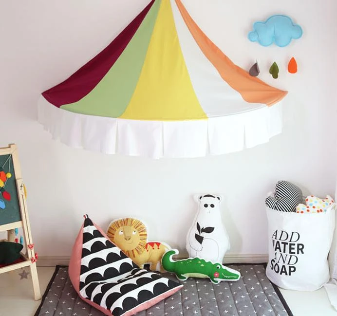 7 Couleur Coton Style Indien Enfants Tente Lit Manteau Interieur Jeu Maison Bebe Photographie Lecture Coin Jouets Chambre Aliexpress