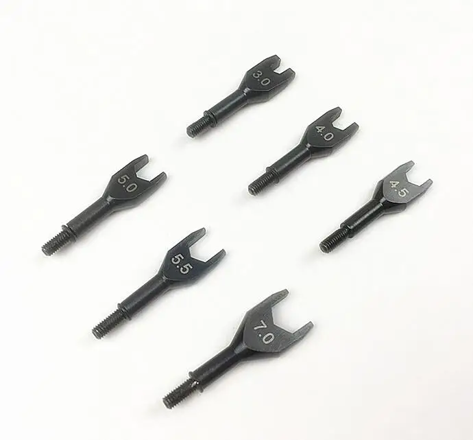 

Small Wrench Head 3.0/4.0/4.5/5.0/5.5/7.0 With M3 CW Thread Spanner Tool Assemble Tool For DIY Models