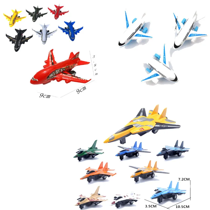 

1pc multi-styles Warplane Helicopter Air Bus Model Airplane Toy Planes for Children Diecasts Vehicles Toy kids Educational Toy