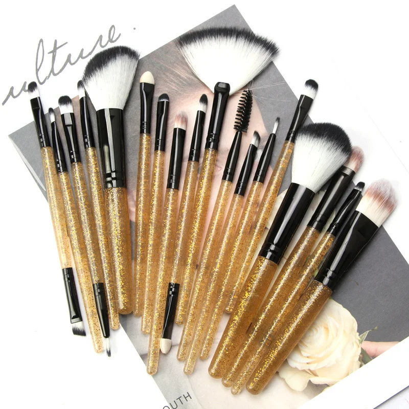 

2019 Makeup Brushes Set Cosmetic Foundation Powder Blush Eyeshadow Lip Blend Make UpBlend Blend Brush Tool Kit Maquiagem