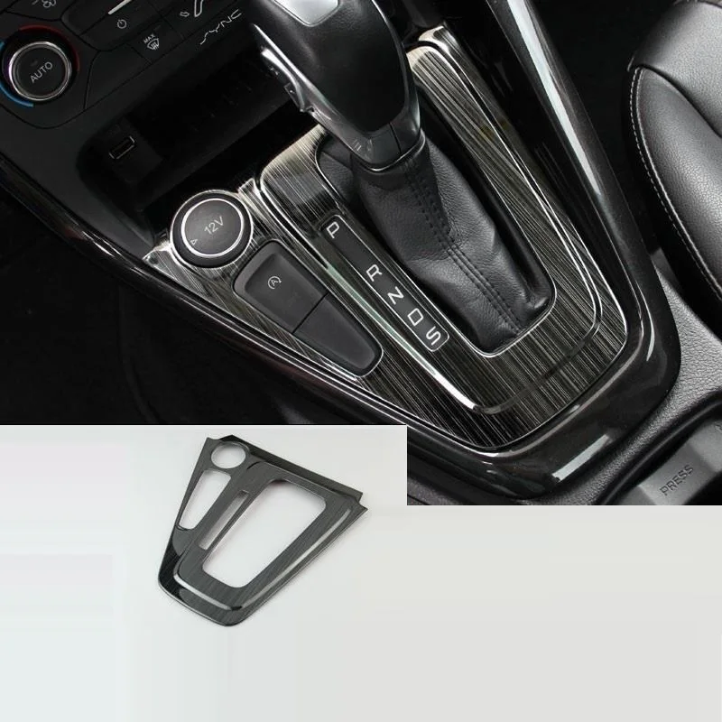 

Car Gear Cup Control System Interior Promote Automobile Chromium Decoration Parts Mouldings 12 13 14 15 16 17 18 FOR Ford Focus