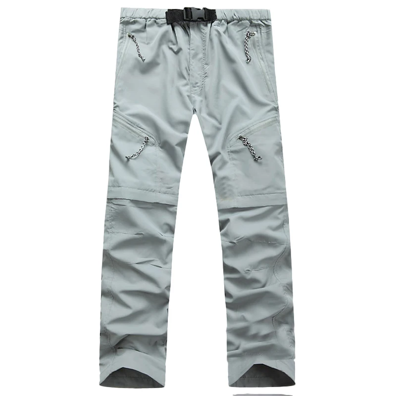 Quick Dry Outwear Pants Men Removable Fishing Hiking Camping Breathable Pants Men Outdoor UV Protection Active Sports Trousers cargo pants cotton work pants military cargo pants men casual pants