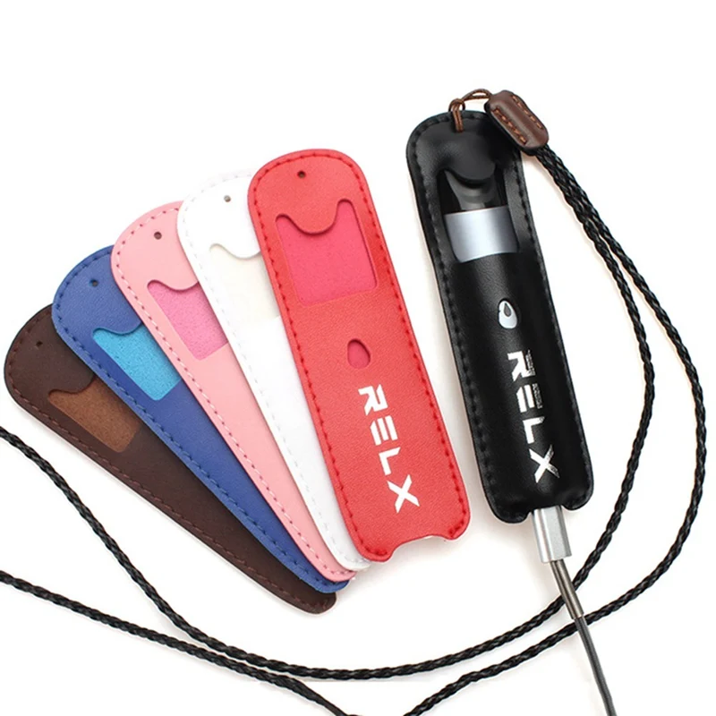 

Portable Small Electronic Cigarette Protective Cover For Relx Vape Pod Simple Vape Accessories With Charging Port And Lanyard