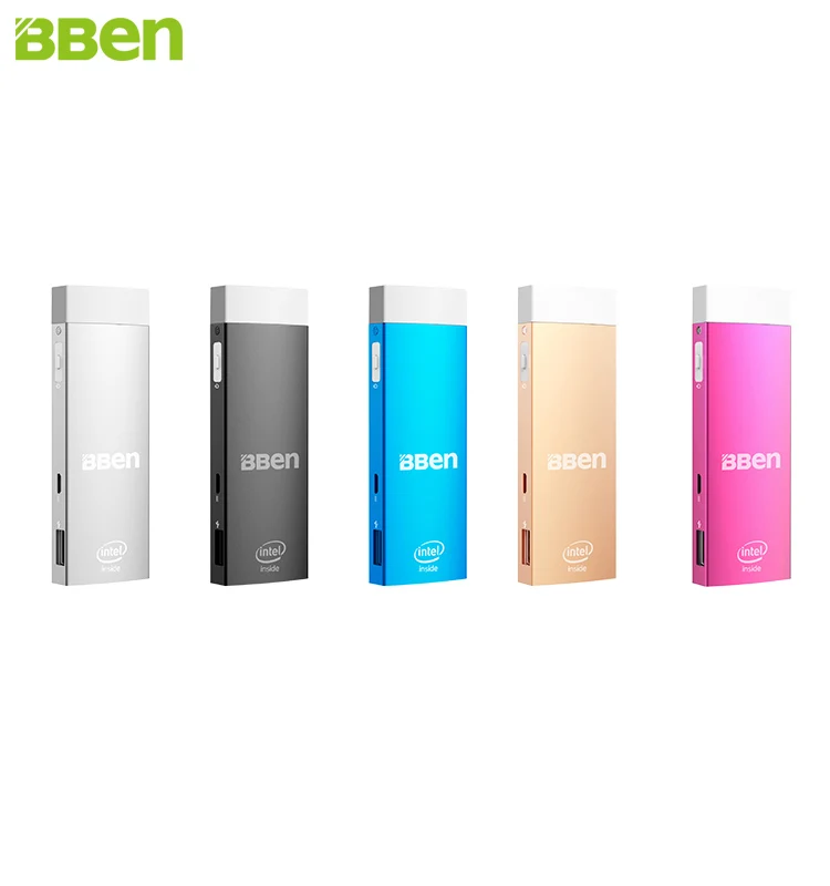 Bben Windows10 Mini PC Android dual os Z8350 CPU Quad Core 2gb 32gb Intel Compute Stick