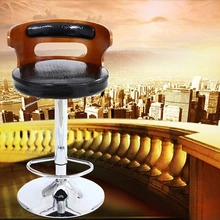 Роскошная деревянная кожаная металлическая мебель промышленные барные стулья современные