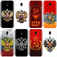 Armenia Rusia bandera Escudo de Armas de la cubierta del teléfono de TPU funda para Samsung Galaxy J3 J4 J6 J8 2018 J3 J5 J7 2017 J5 J7 2016 J3PRO J7 PLUS