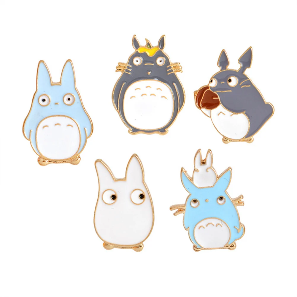 

1Pcs! Fashion Jewelry Accessories Cartoon Alloy Enamel Pin Badge Animal Cute Brooch For Girls As Gifts Fashion Cloth Decoration