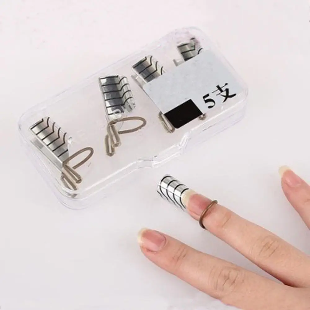 DIY 5 шт./компл. многоразовый дизайн акриловая Форма для ногтей инструмент для маникюра УФ-гель для ногтей расширение дизайна ногтей французские Советы Инструменты