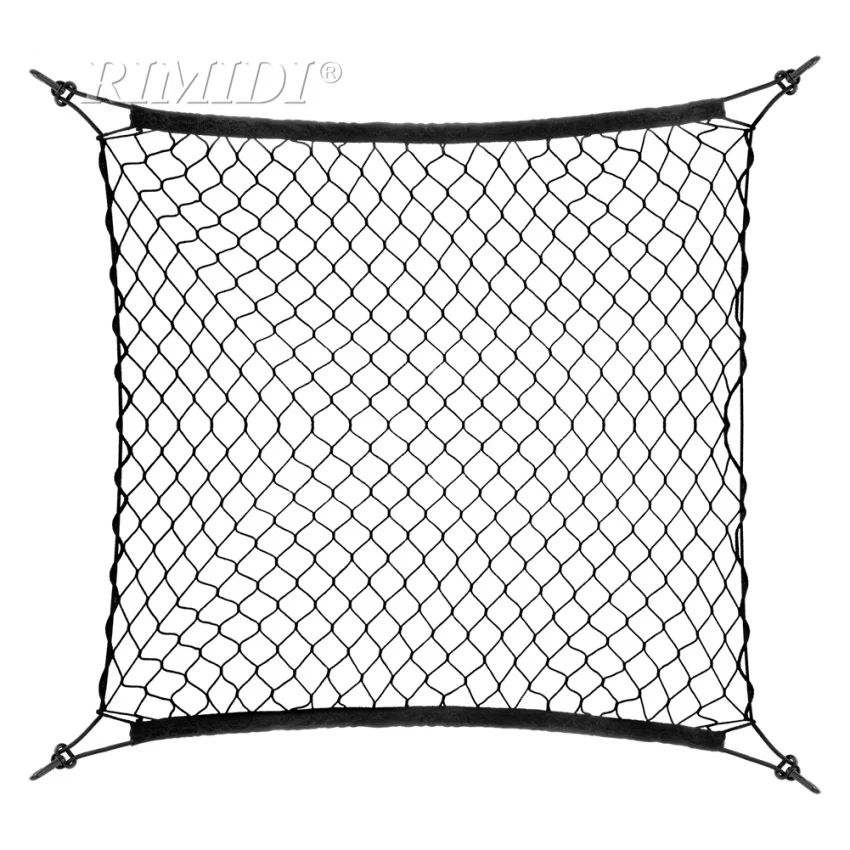 Car Mesh Cargo Net Holder Trunk Auto Elastic Storage 4 Hook For Hyundai
