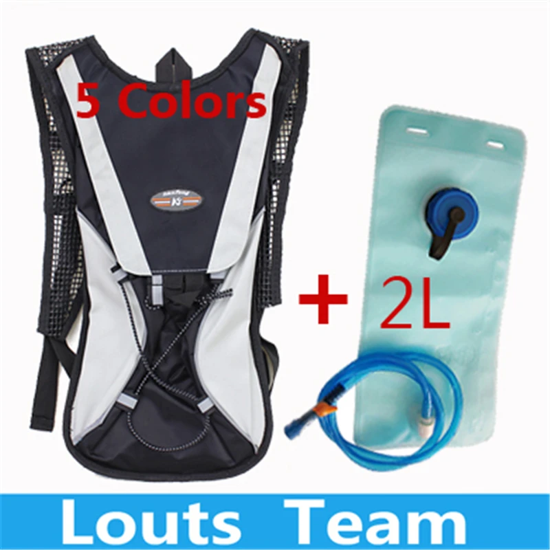 

Free Shipping Camelback Water Bag Tank Backpack Hiking Motorcross Riding Backpack with 2L Water Bag Hydration Bladder Dropship