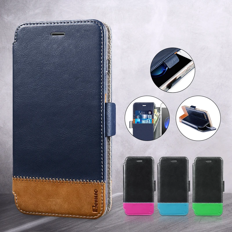 Benuo чехол для телефона iPhone 7/8 из натуральной кожи Smart Cover Фолио Флип премиум кожа