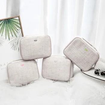

Waterproof Cosmetic Vanity Beautician Makeup Pouch Travel Lipstick Bathroom Toiletry Storage Case Organizer Accessories Supplies