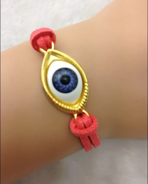 1pc Evil Eye Bracelet Handcrafted Assemblage Jewelry Good Luck Fortune Protection Eyeball 1669 | Украшения и аксессуары