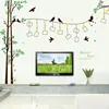 [ZOOYOO] 205*290cm/81*114in large photo tree Wall Stickers home decor living room bedroom 3d wall art decals diy family murals ► Photo 3/6