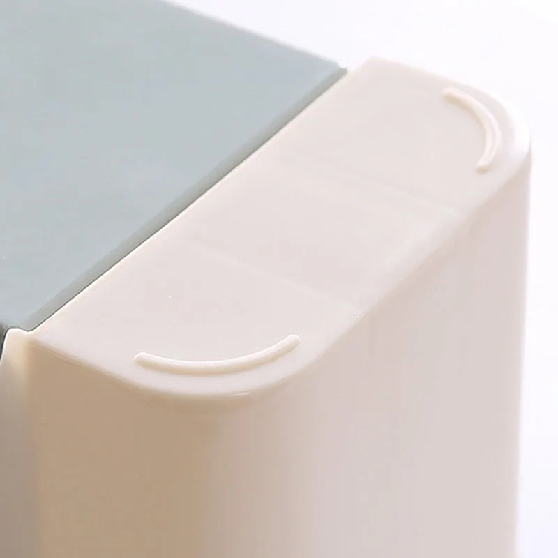 1 Pcs Portable Plastic 6 Grids Makeup Storage Box For Lipstick Holder Organizer Nail Polish Display Stand