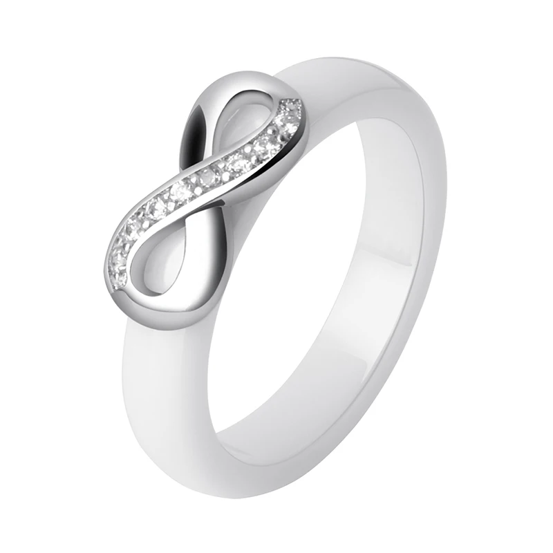 Buy Infinity Ring, Men Wedding Band, 18k White Gold Ring, Minimalist Ring,  Textured Wedding Ring, Handmade Jewelry, Rustic Wedding Ring, Gift Online  in India - Etsy