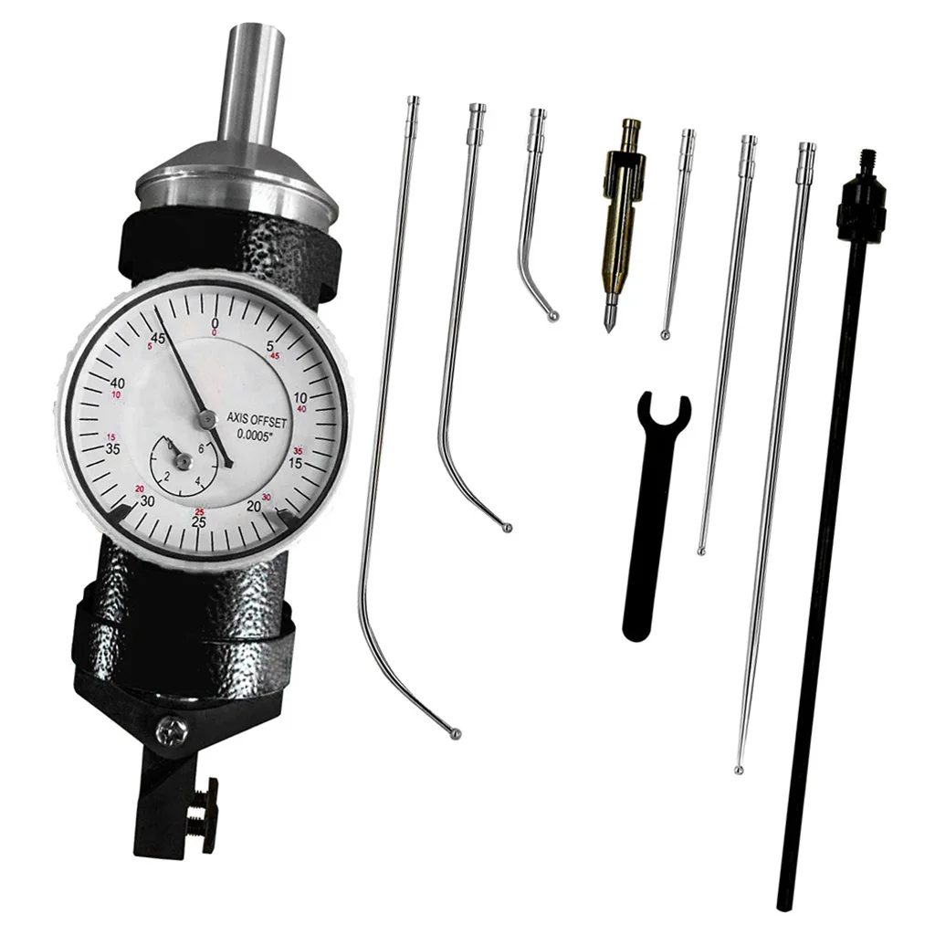 

CO-AX COAXIAL Centering Test Dial Indicator Set for Milling Machine Black
