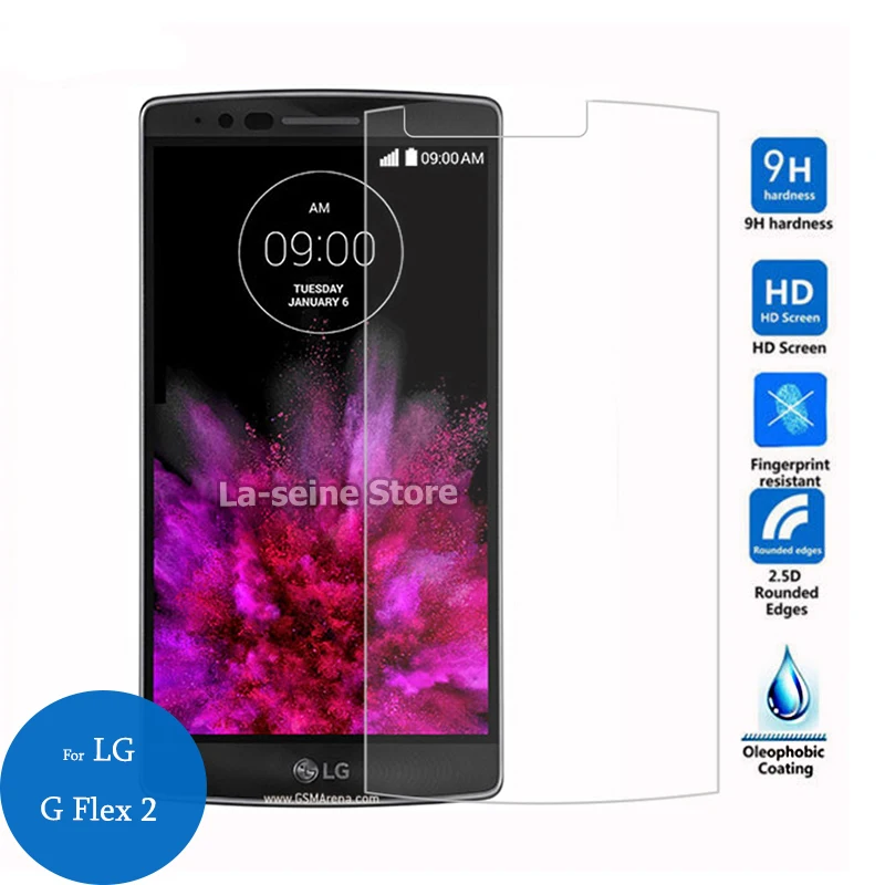 

For LG G Flex 2 Tempered Glass Screen Protector 2.5 9h Safety Protective Film on GFlex2 GFlex H959 Z2 F510S H950 F510